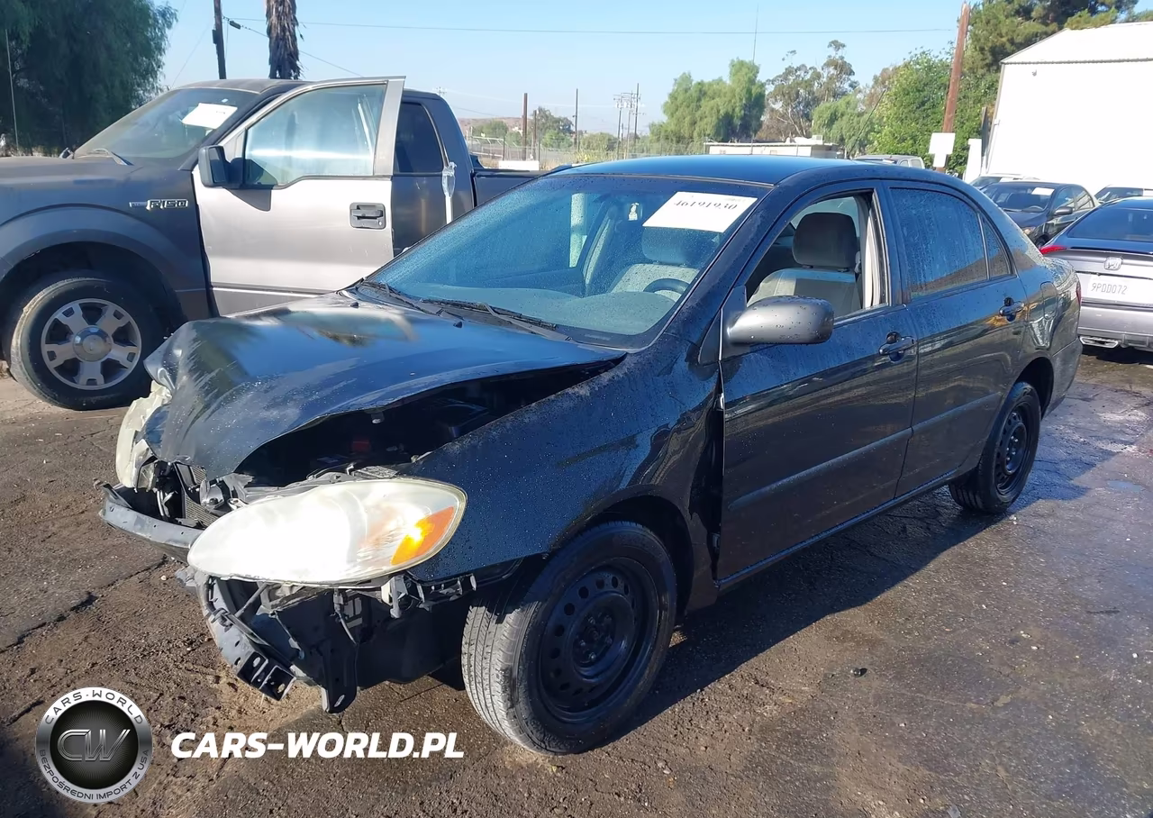 2007 Toyota Corolla Ce VIN:JTDBR32E970136730 - 2