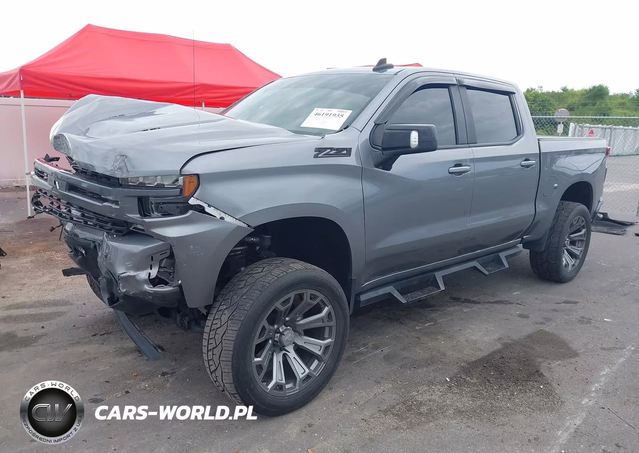 2022 Chevrolet Silverado 1500 Ltd 4Wd Short Bed Rst VIN:1GCUYEEL5NZ159836 - 2