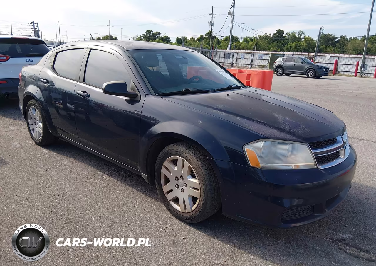 2014 Dodge Avenger Se VIN:1C3CDZAB8EN190120 - 1