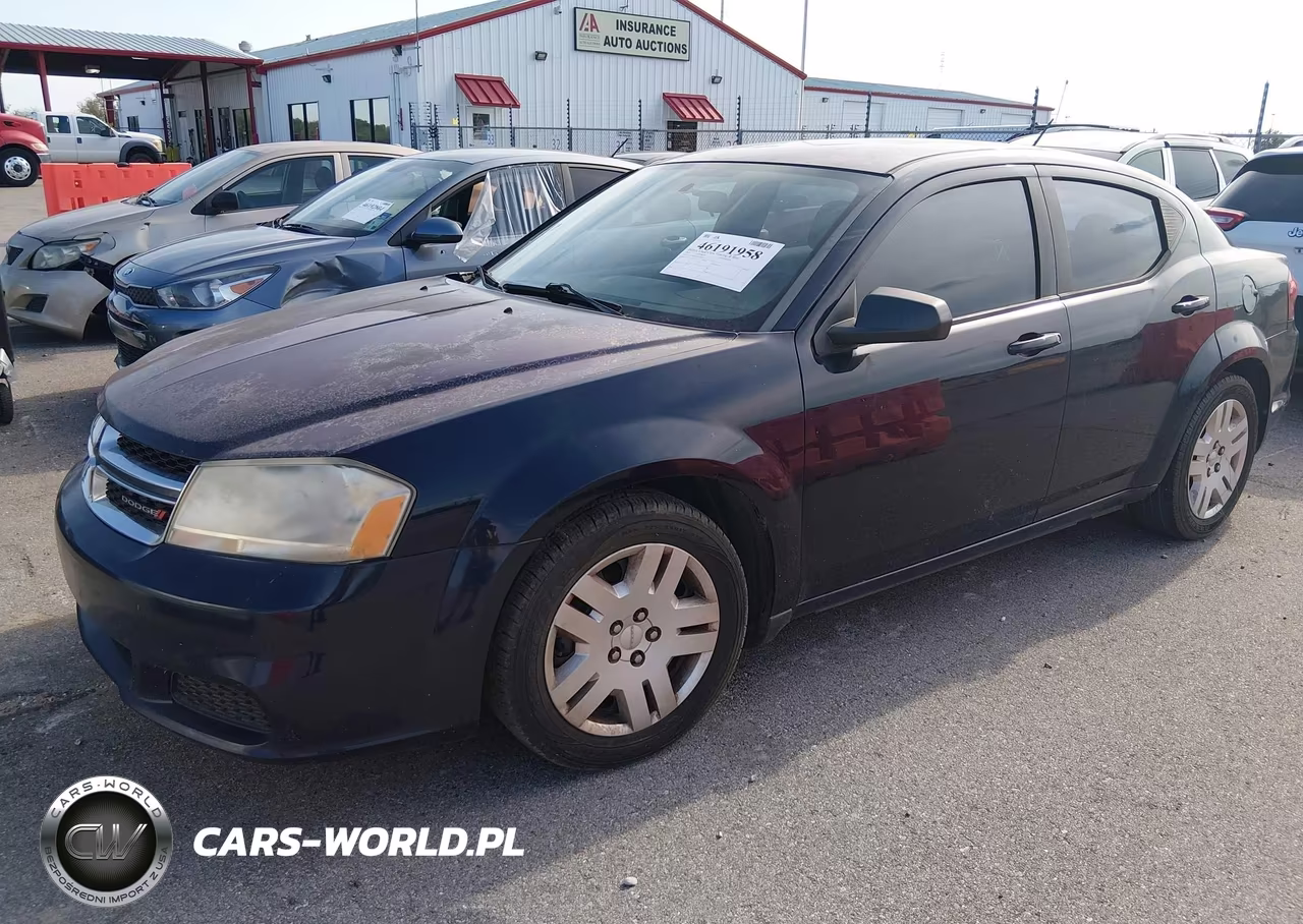 2014 Dodge Avenger Se VIN:1C3CDZAB8EN190120 - 2