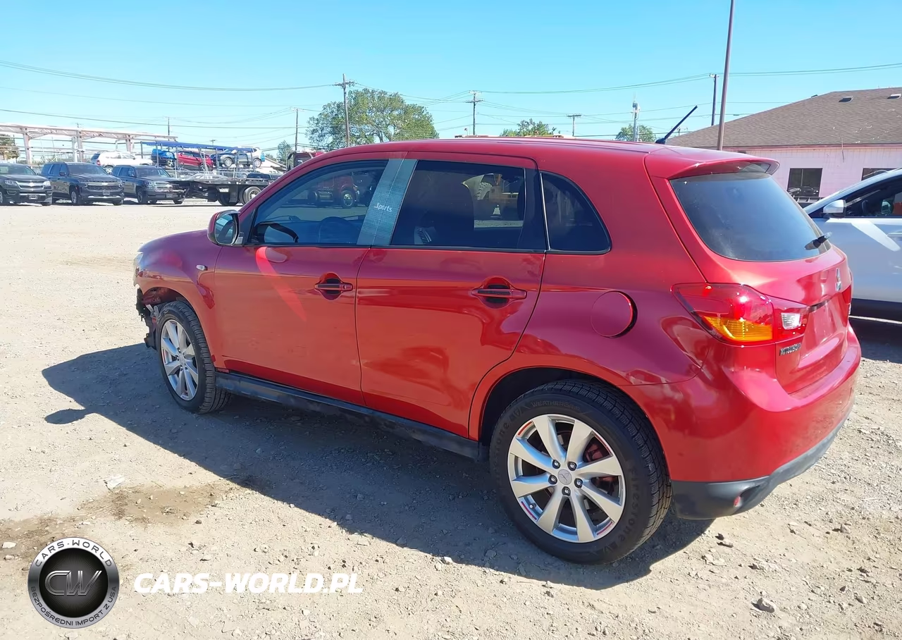 2013 Mitsubishi Outlander Sport Es VIN:4A4AP3AU3DE016049 - 3