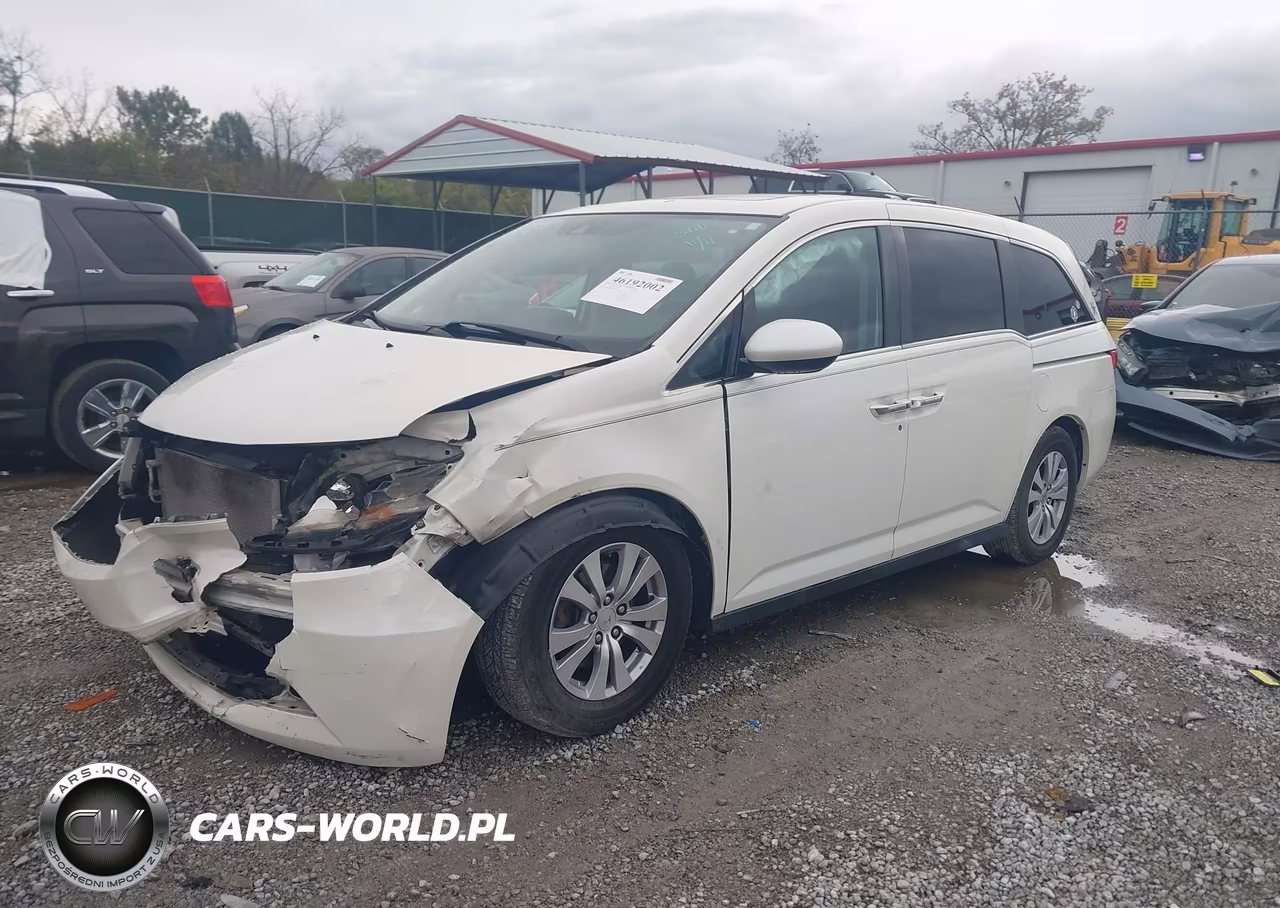 2016 Honda Odyssey Ex-L VIN:5FNRL5H64GB085005 - 2