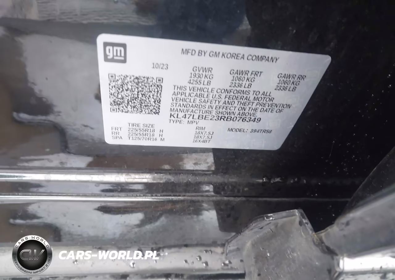 2024 Buick Envista Sport Touring Fwd VIN:KL47LBE23RB076349 - 9