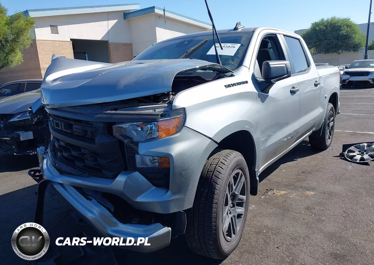 2025 Chevrolet Silverado 1500 2Wd Short Bed Custom VIN:1GCPABEK2SZ247035 - 2