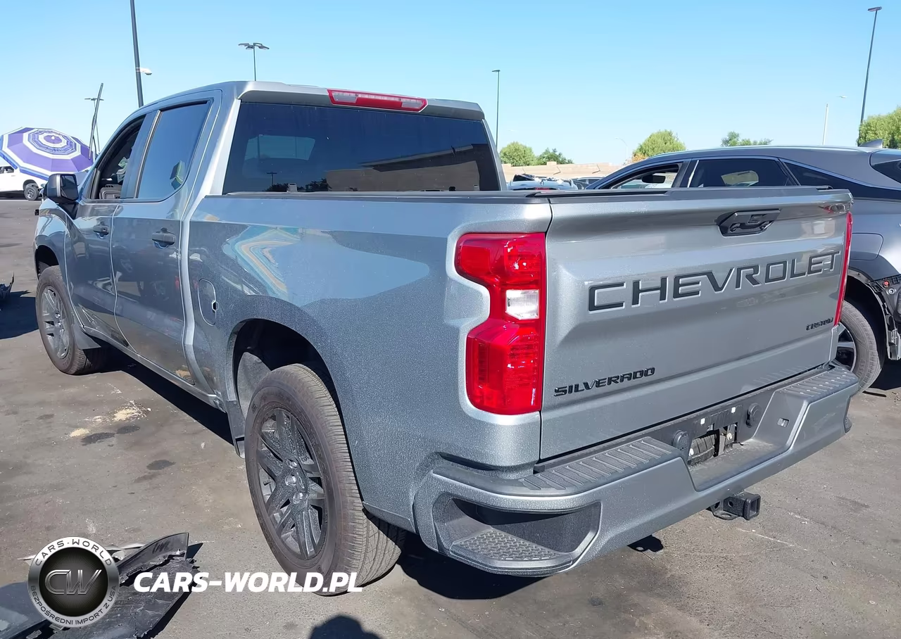 2025 Chevrolet Silverado 1500 2Wd Short Bed Custom VIN:1GCPABEK2SZ247035 - 3