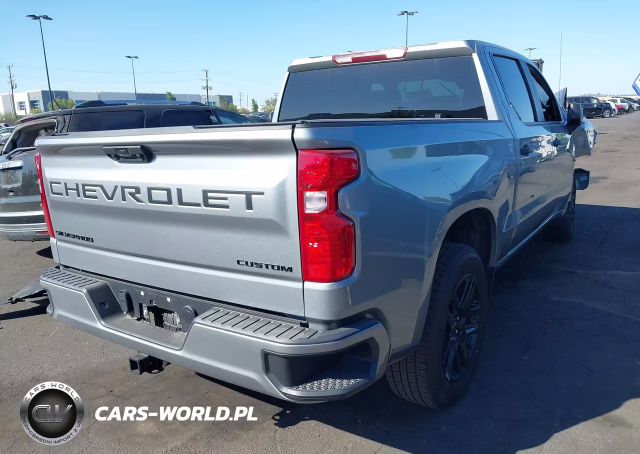 2025 Chevrolet Silverado 1500 2Wd Short Bed Custom VIN:1GCPABEK2SZ247035 - 4
