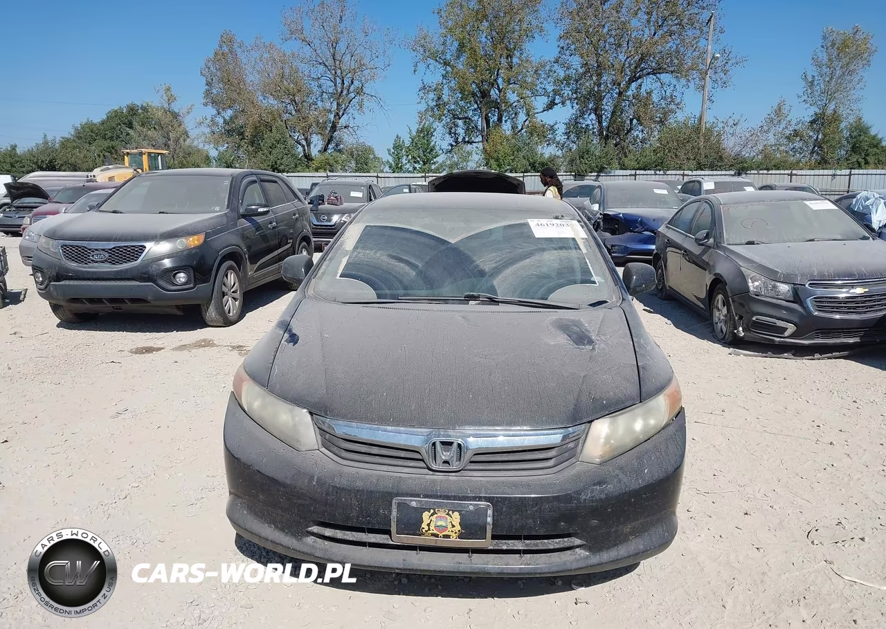 2012 Honda Civic Sdn Lx VIN:19XFB2F55CE081088 - 12