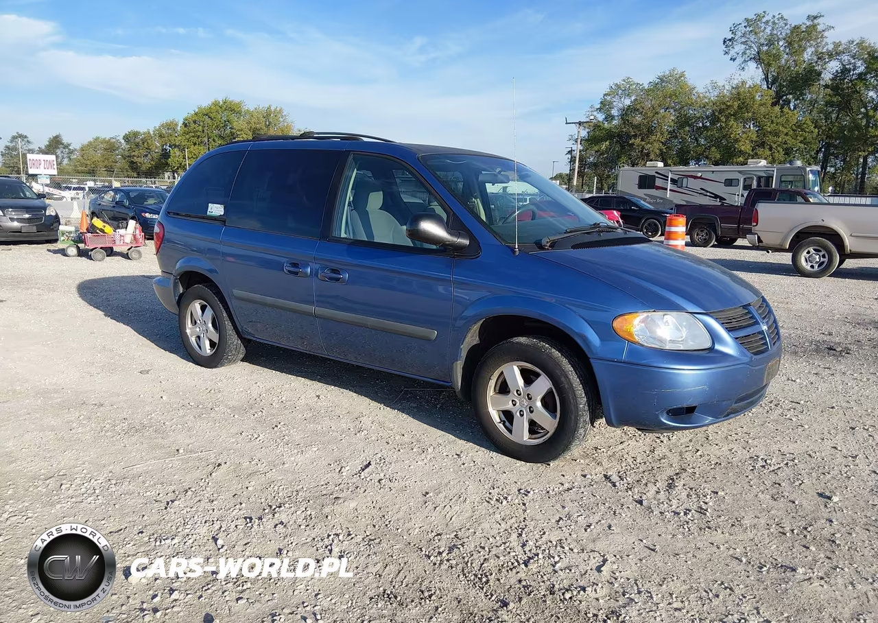 2007 Dodge Caravan Sxt VIN:1D4GP45R97B206203 - 1