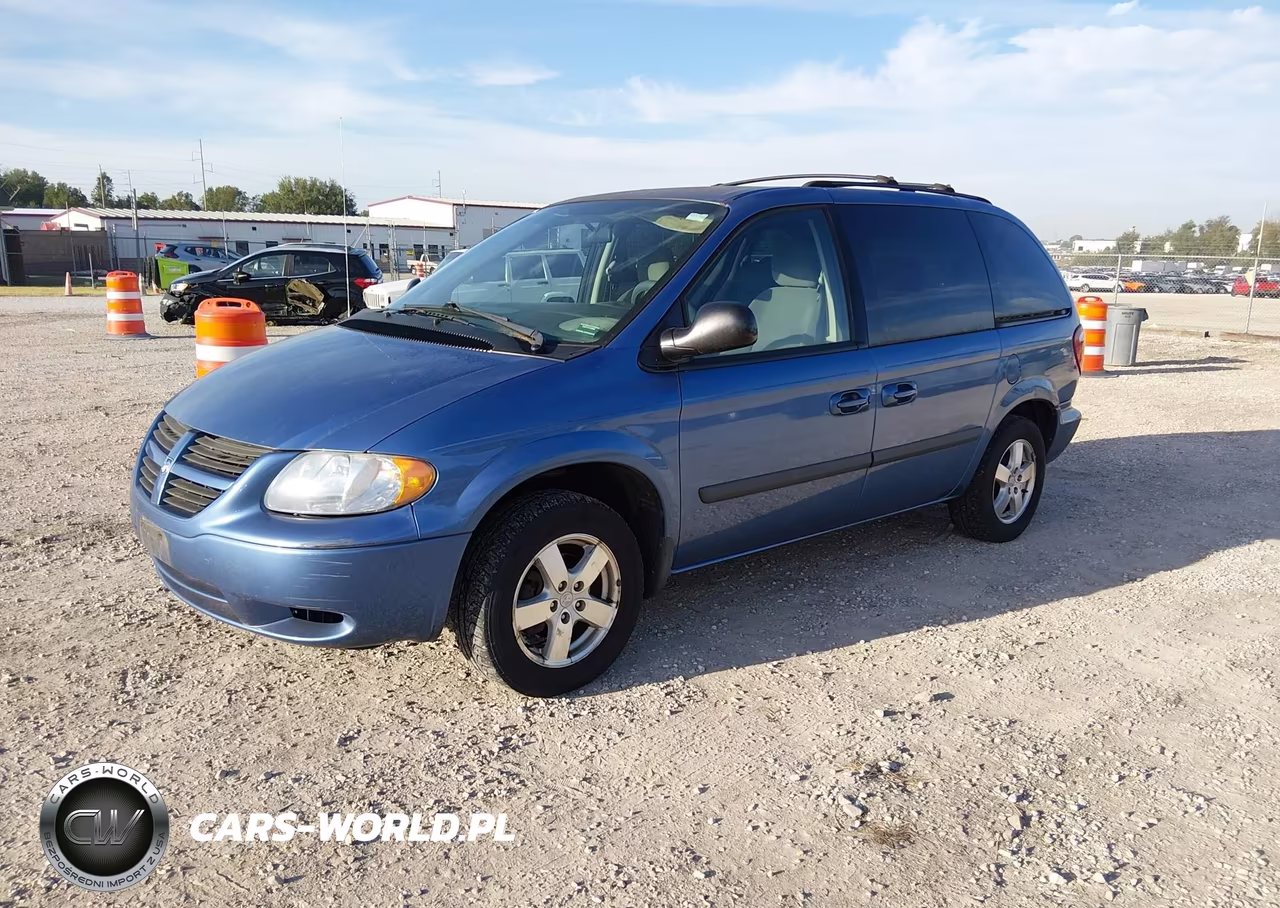 2007 Dodge Caravan Sxt VIN:1D4GP45R97B206203 - 2