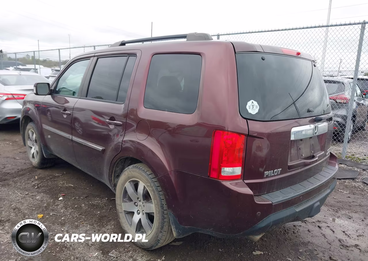 2012 Honda Pilot Touring VIN:5FNYF4H95CB071258 - 3