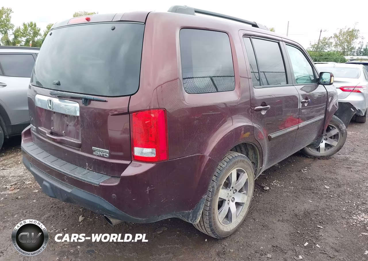 2012 Honda Pilot Touring VIN:5FNYF4H95CB071258 - 4