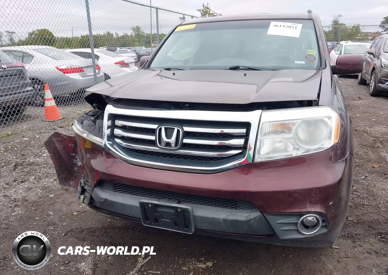 2012 Honda Pilot Touring VIN:5FNYF4H95CB071258 - 6