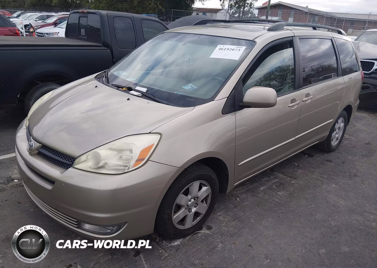2004 Toyota Sienna Xle VIN:5TDZA22C34S020236 - 2