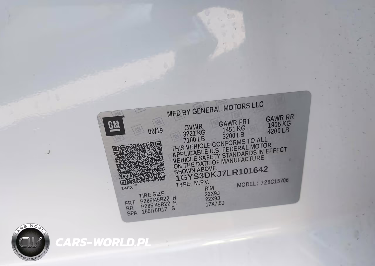 2020 Cadillac Escalade 2Wd Platinum VIN:1GYS3DKJ7LR101642 - 9