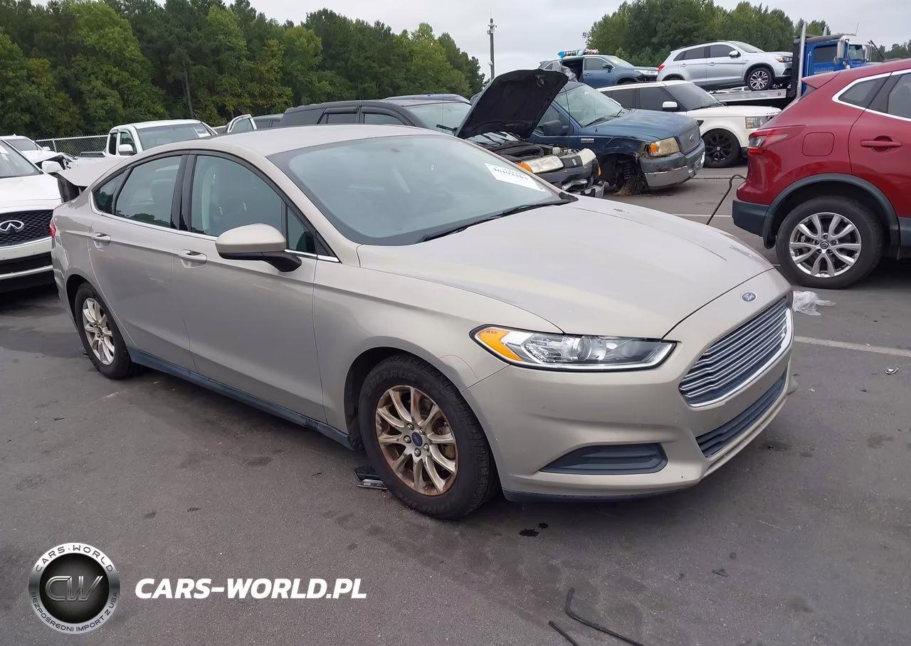 2016 Ford Fusion S VIN:3FA6P0G78GR126826 - 1