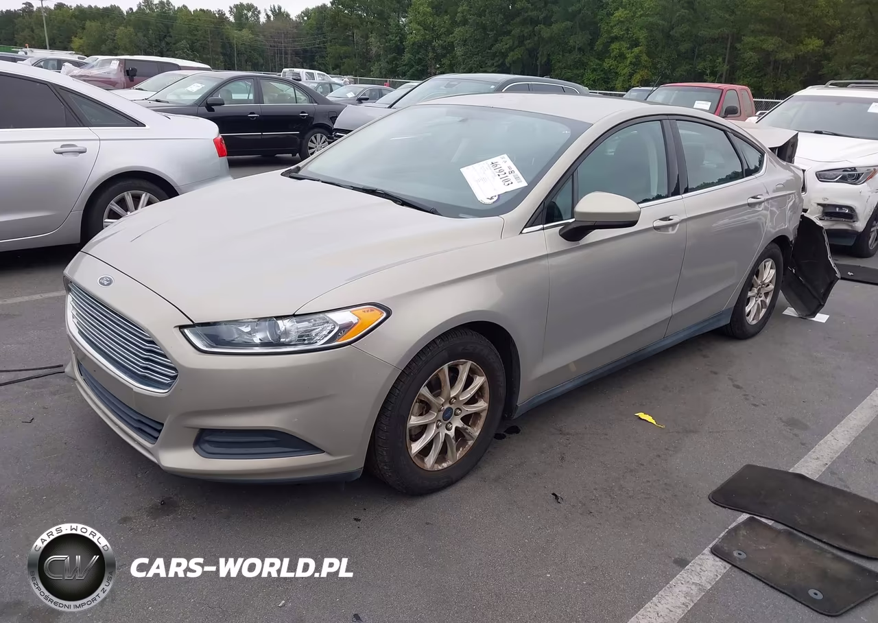 2016 Ford Fusion S VIN:3FA6P0G78GR126826 - 2