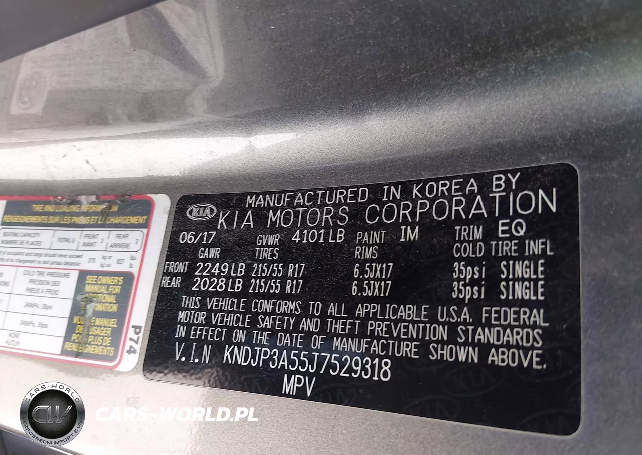 2018 Kia Soul + VIN:KNDJP3A55J7529318 - 9