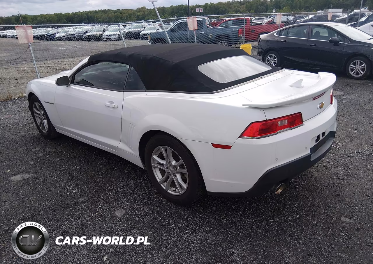 2014 Chevrolet Camaro 1Lt VIN:2G1FB3D32E9290287 - 3