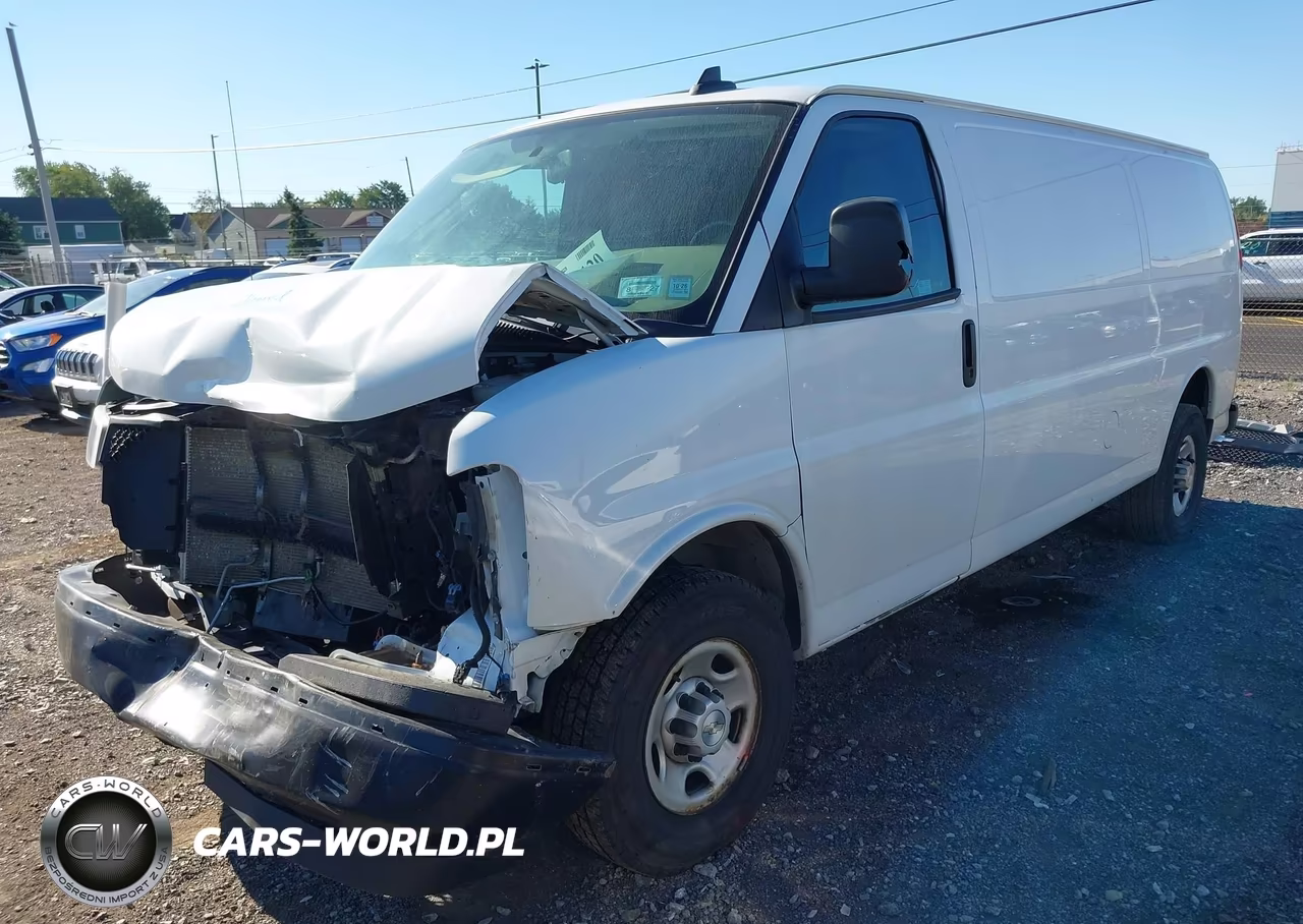 2020 Chevrolet Express Cargo Rwd 3500 Extended Wheelbase Wt VIN:1GCZGHFG1L1189195 - 2