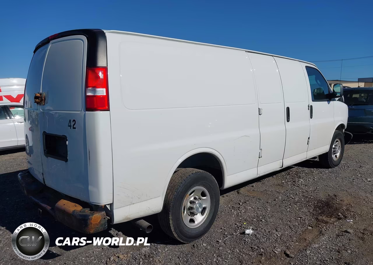 2020 Chevrolet Express Cargo Rwd 3500 Extended Wheelbase Wt VIN:1GCZGHFG1L1189195 - 4