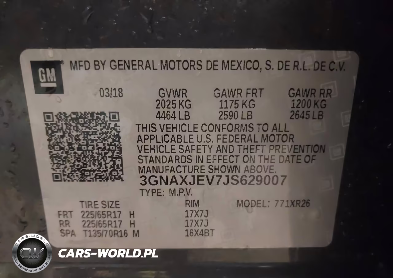 2018 Chevrolet Equinox Lt VIN:3GNAXJEV7JS629007 - 9