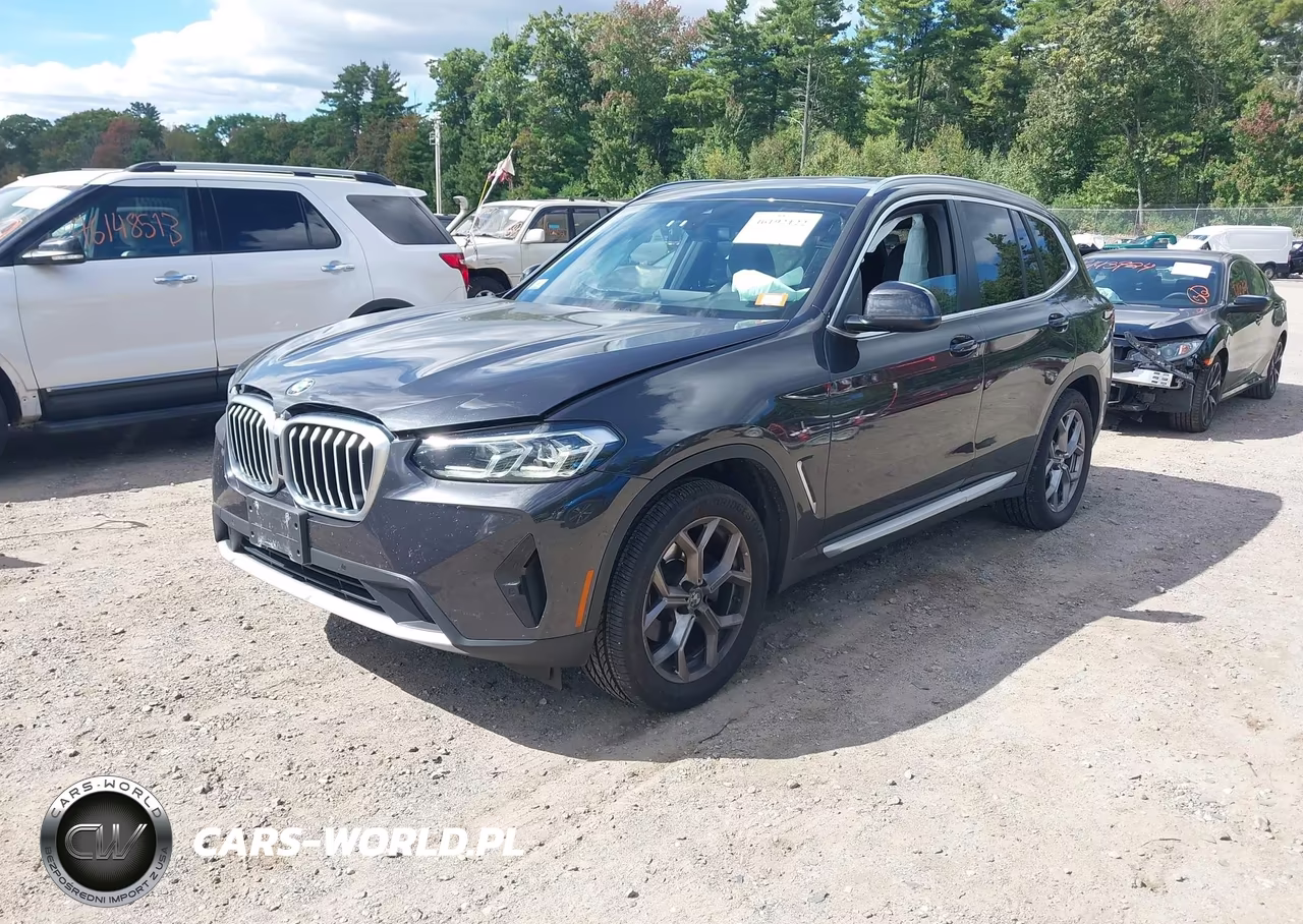 2022 BMW X3 xDrive30I VIN:5UX53DP05N9K23601 - 2