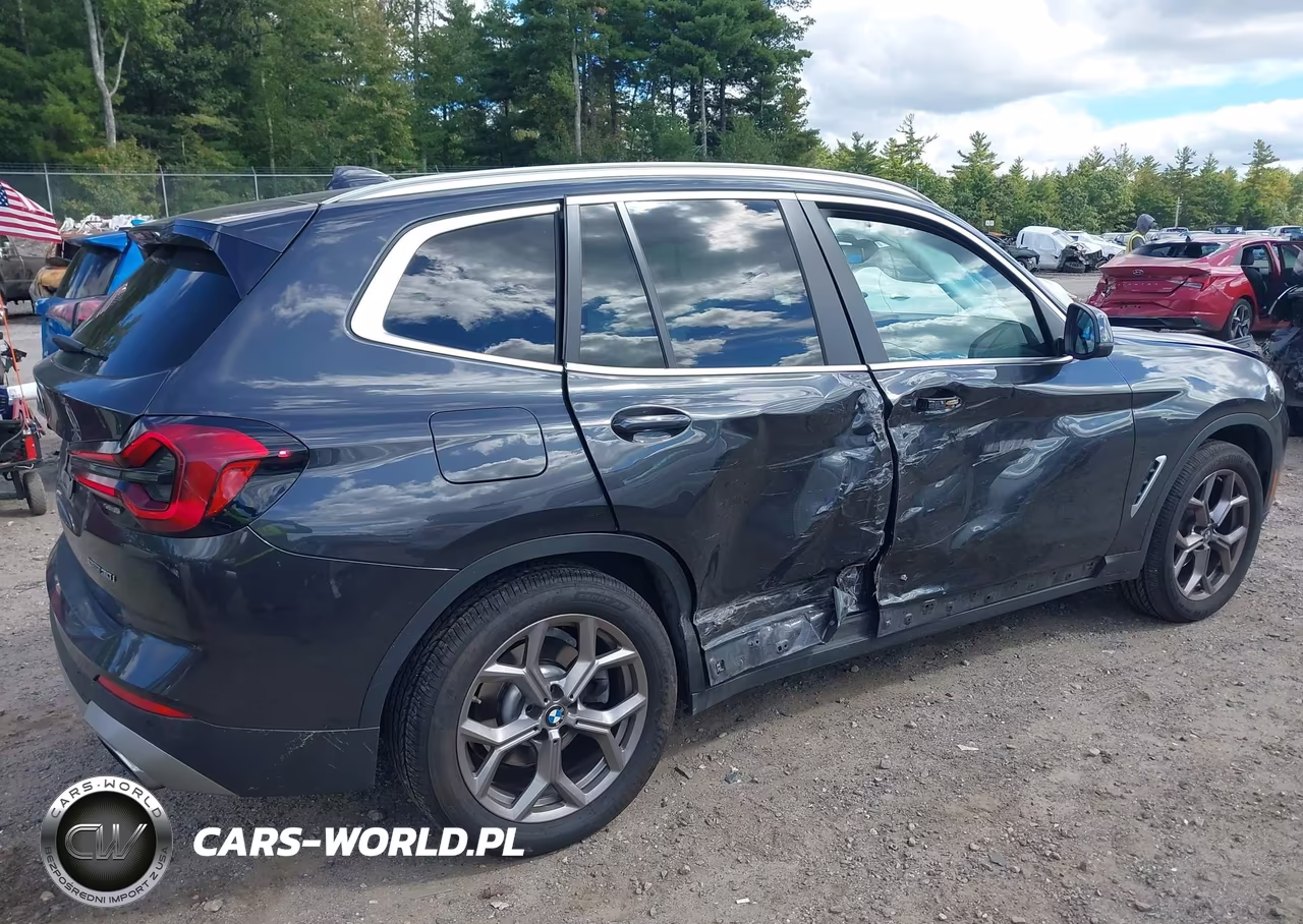 2022 BMW X3 xDrive30I VIN:5UX53DP05N9K23601 - 21