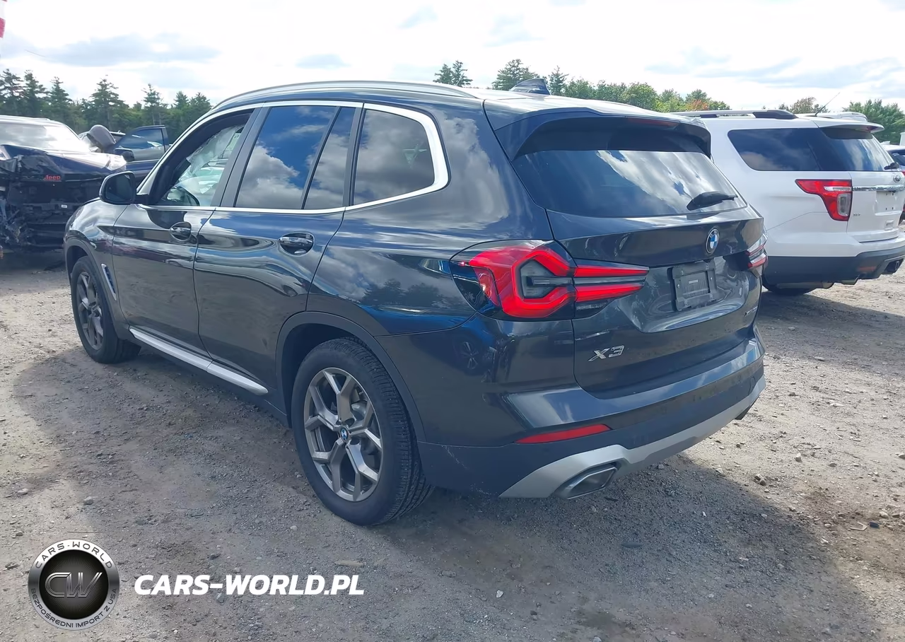 2022 BMW X3 xDrive30I VIN:5UX53DP05N9K23601 - 3