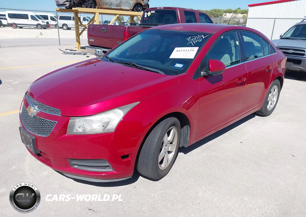 2013 Chevrolet Cruze 1Lt Auto VIN:1G1PC5SB7D7268289 - 2