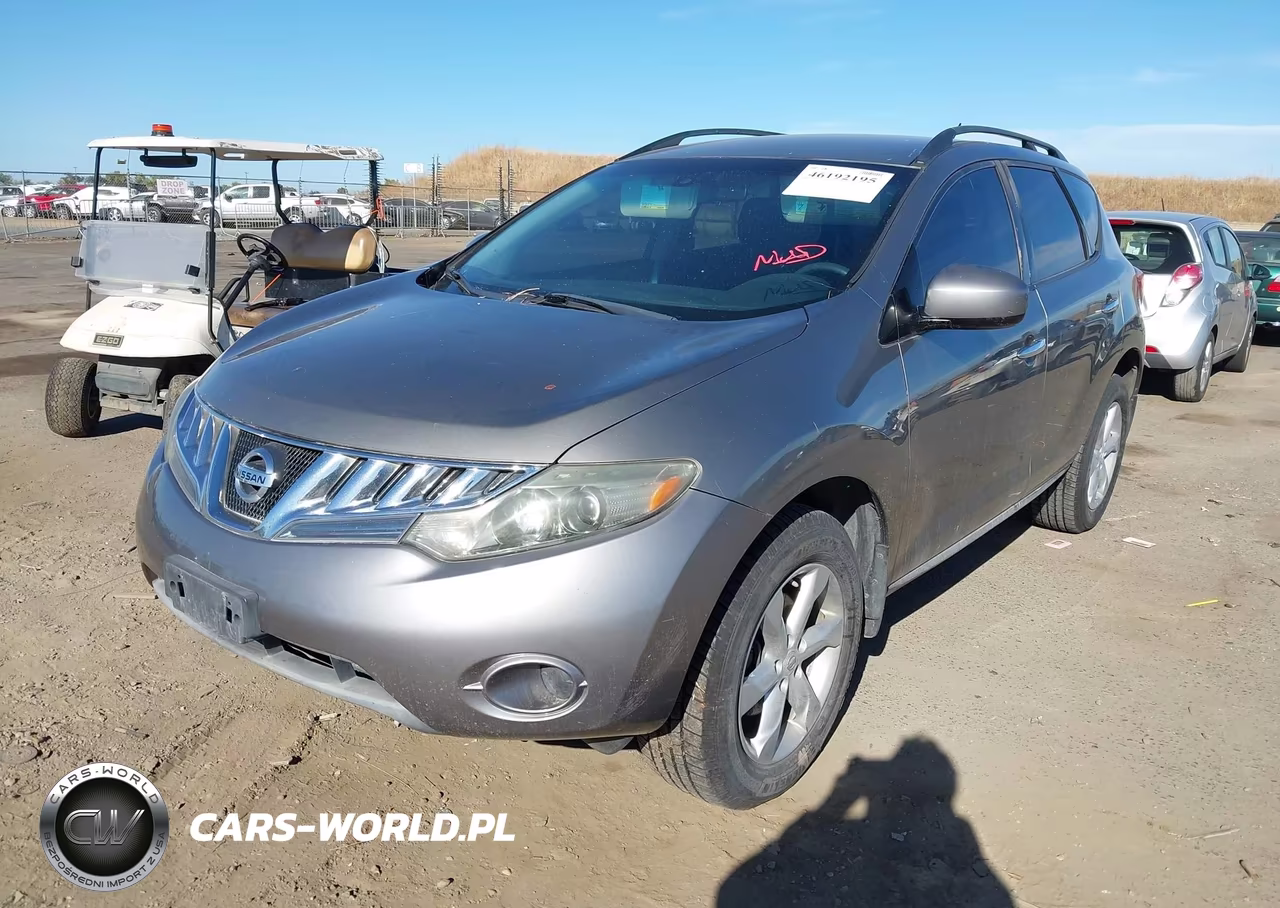 2009 Nissan Murano S VIN:JN8AZ18W69W103298 - 2