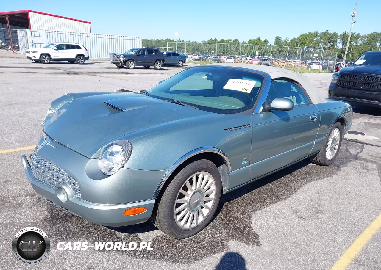 2004 Ford Thunderbird VIN:1FAHP63A14Y107190 - 2
