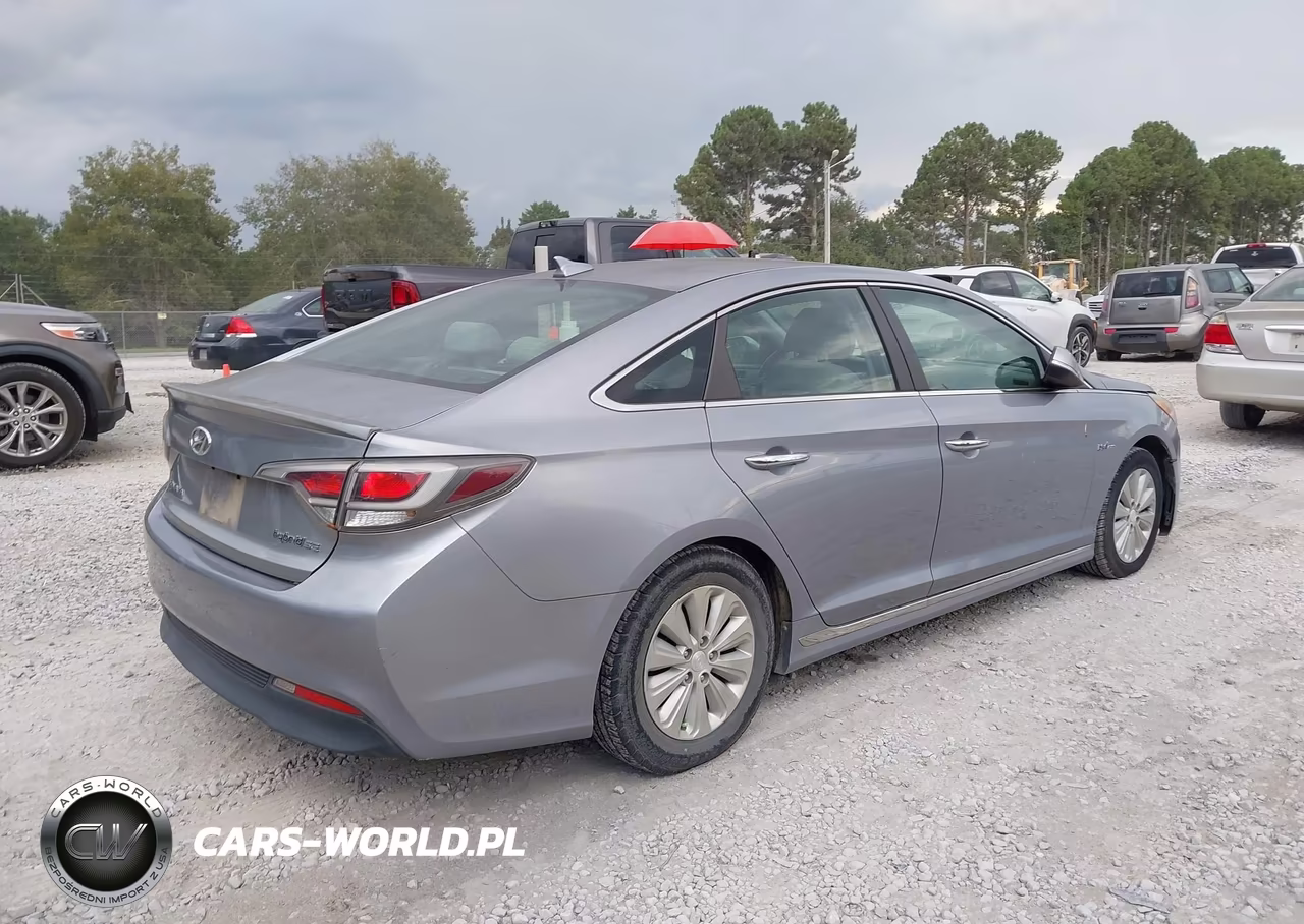 2016 Hyundai Sonata Hybrid Se VIN:KMHE24L14GA012017 - 4