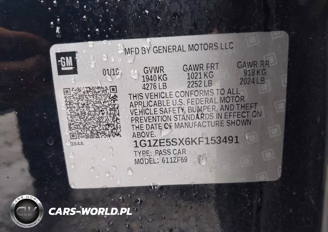 2019 Chevrolet Malibu Premier VIN:1G1ZE5SX6KF153491 - 9