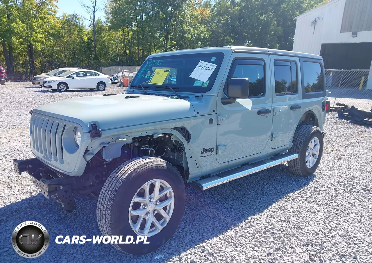 2023 Jeep Wrangler 4-Door Sport S 4X4 VIN:1C4HJXDGXPW619566 - 2