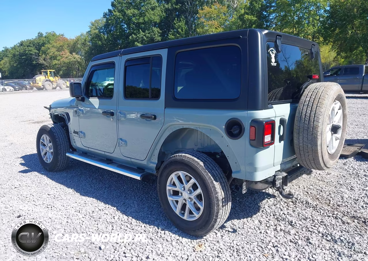 2023 Jeep Wrangler 4-Door Sport S 4X4 VIN:1C4HJXDGXPW619566 - 3