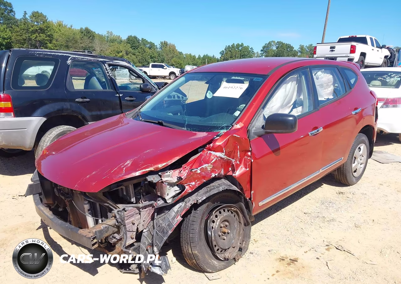 2013 Nissan Rogue S VIN:JN8AS5MV6DW101696 - 2
