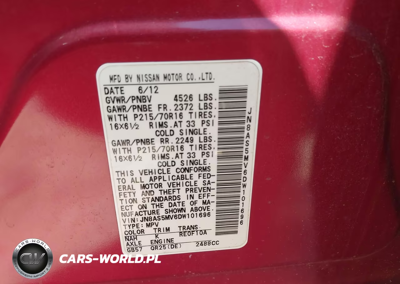 2013 Nissan Rogue S VIN:JN8AS5MV6DW101696 - 9