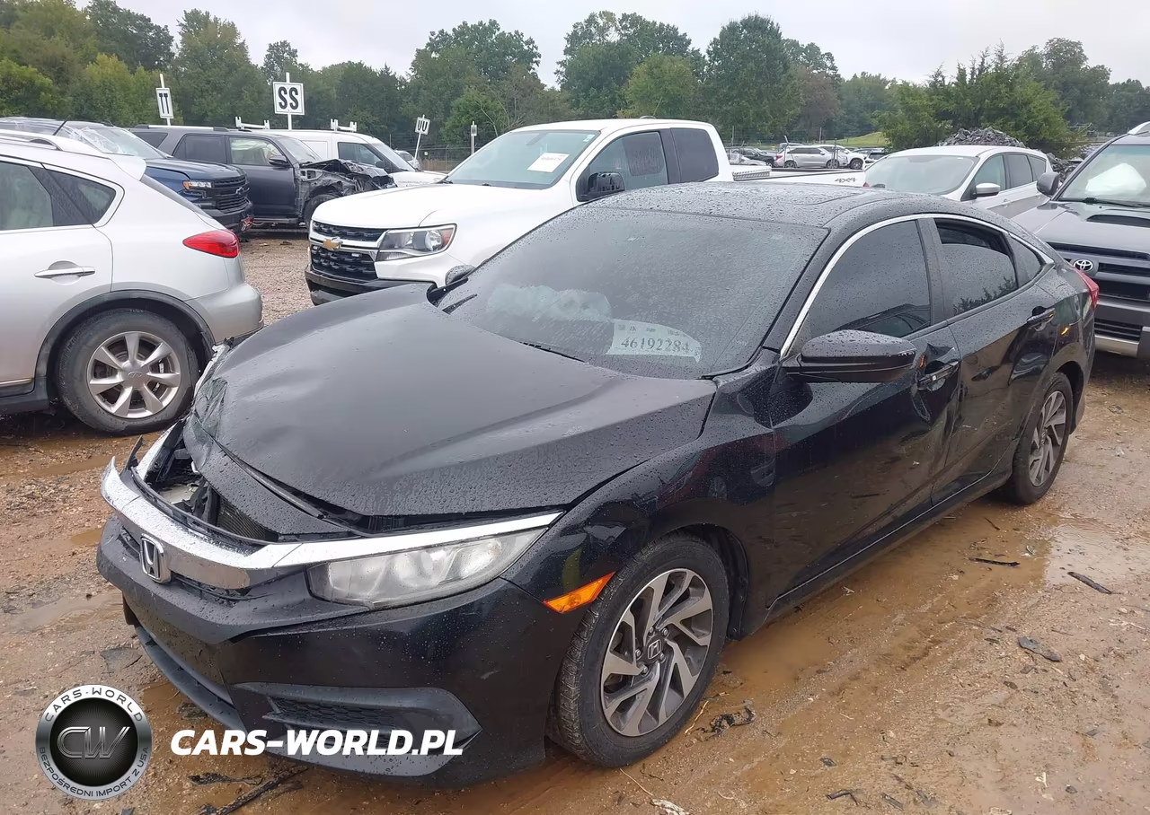 2017 Honda Civic Ex VIN:19XFC2F73HE022501 - 2