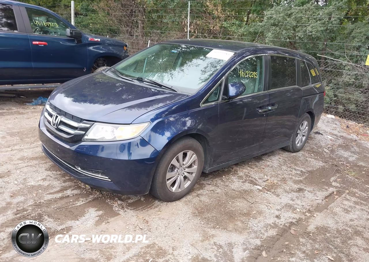 2015 Honda Odyssey Ex-L VIN:5FNRL5H61FB121425 - 2
