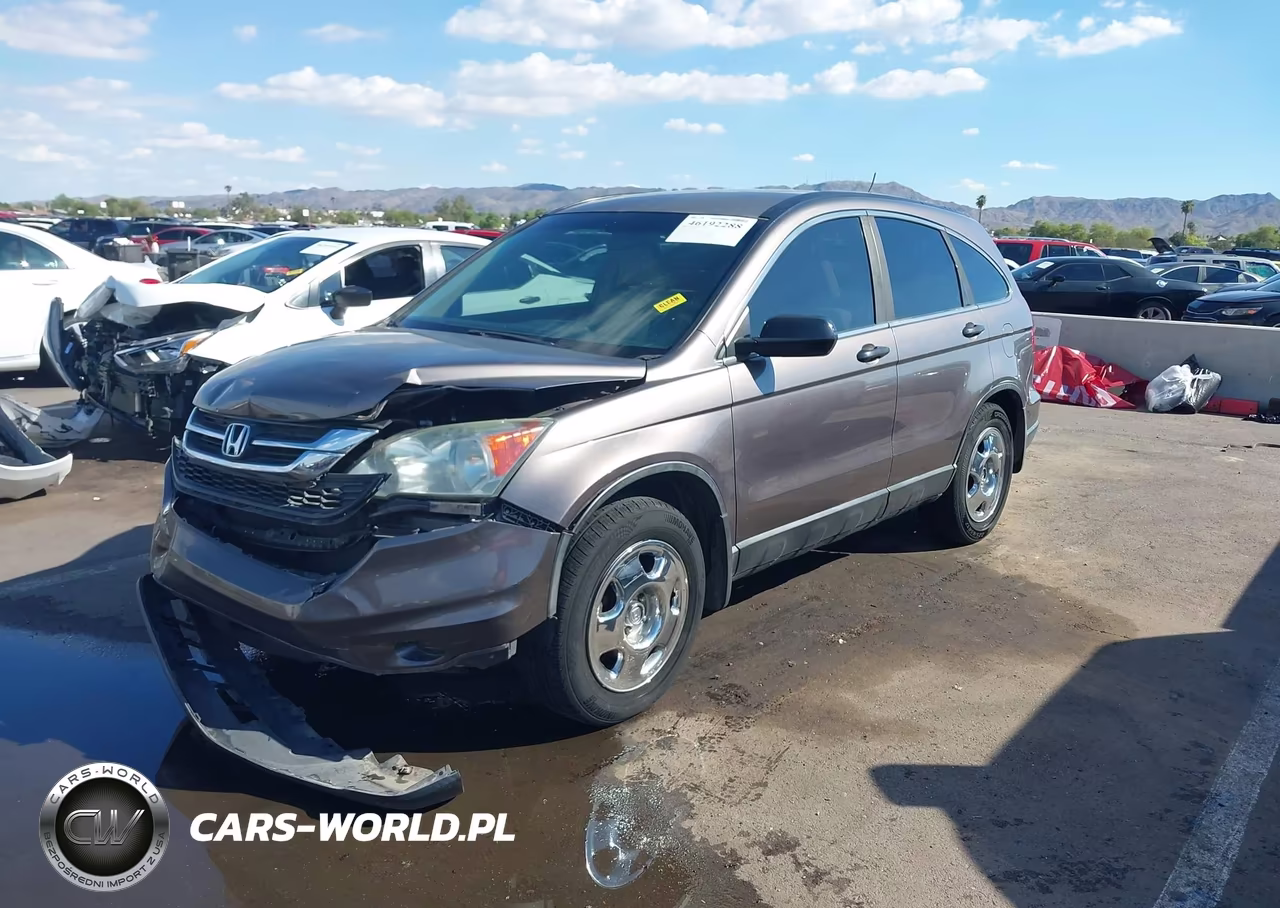 2010 Honda Cr-V Lx VIN:5J6RE3H38AL035839 - 2