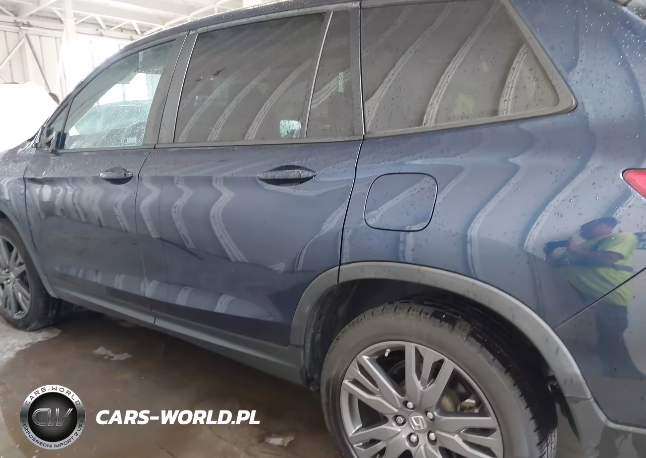 2021 Honda Passport 2Wd Ex-L VIN:5FNYF7H56MB010128 - 14