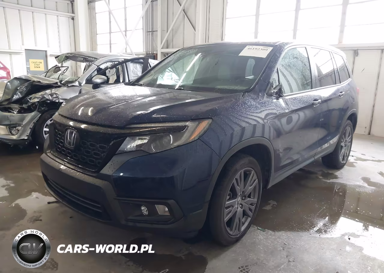 2021 Honda Passport 2Wd Ex-L VIN:5FNYF7H56MB010128 - 2
