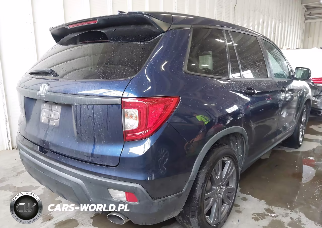 2021 Honda Passport 2Wd Ex-L VIN:5FNYF7H56MB010128 - 4