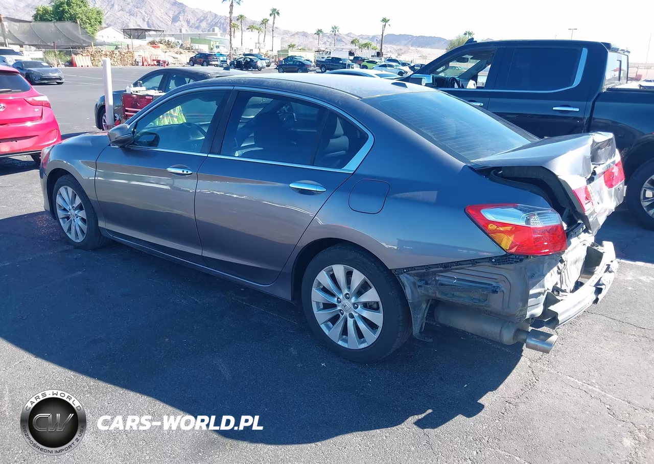 2014 Honda Accord Ex-L V-6 VIN:1HGCR3F83EA010462 - 3