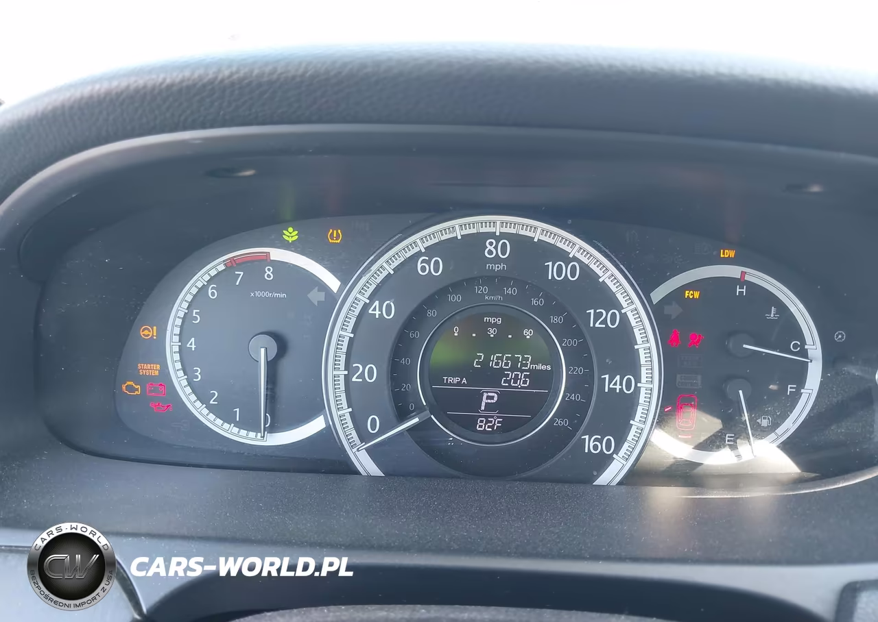 2014 Honda Accord Ex-L V-6 VIN:1HGCR3F83EA010462 - 7