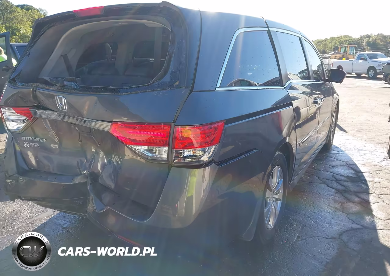 2014 Honda Odyssey Ex-L VIN:5FNRL5H64EB095398 - 4