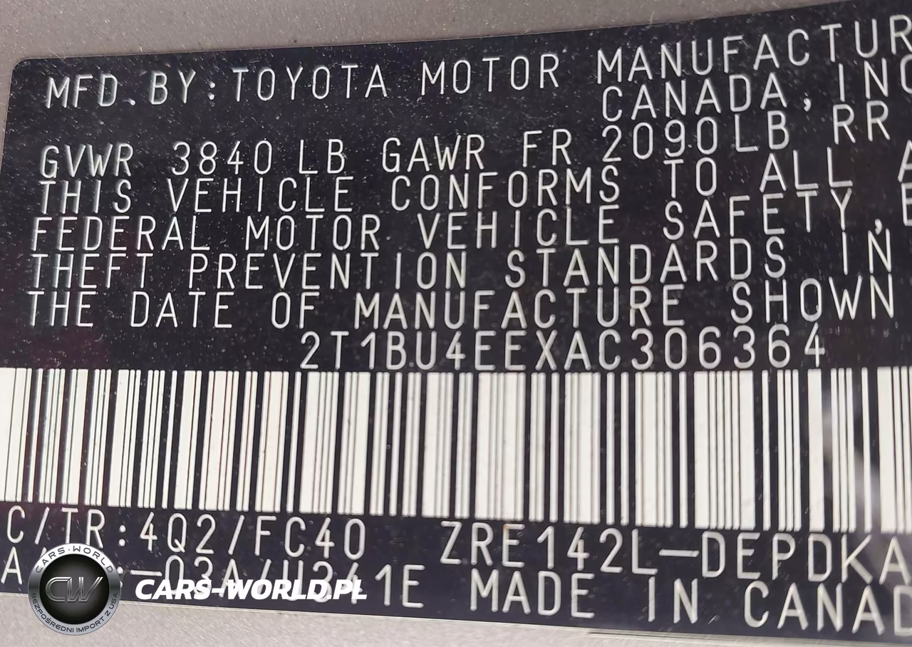 2010 Toyota Corolla Le VIN:2T1BU4EEXAC306364 - 9