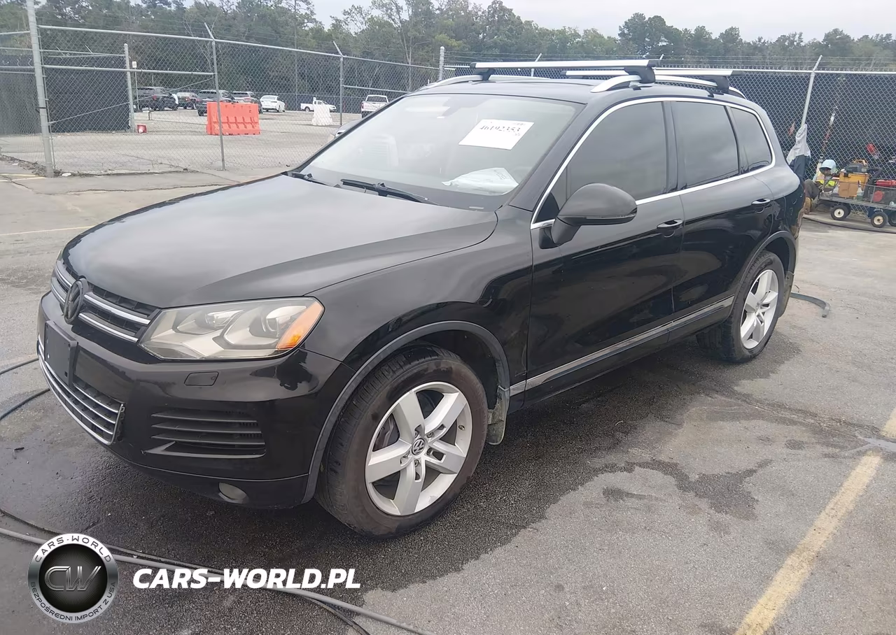 2012 Volkswagen Touareg Tdi Lux VIN:WVGEK9BP0CD011278 - 2
