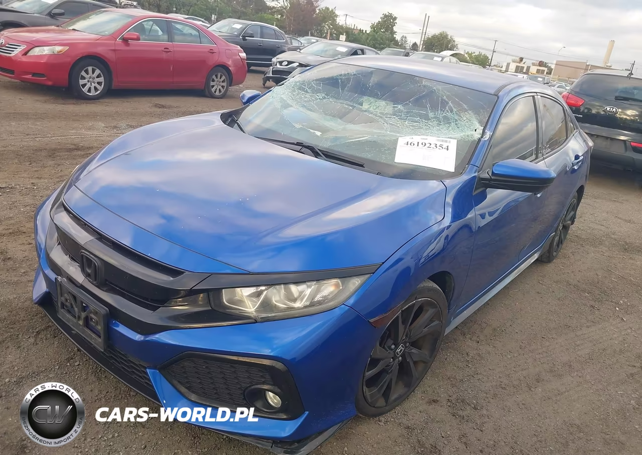2017 Honda Civic Sport VIN:SHHFK7H48HU405538 - 2