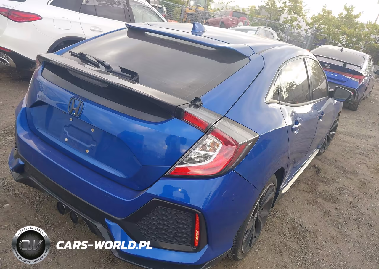 2017 Honda Civic Sport VIN:SHHFK7H48HU405538 - 4